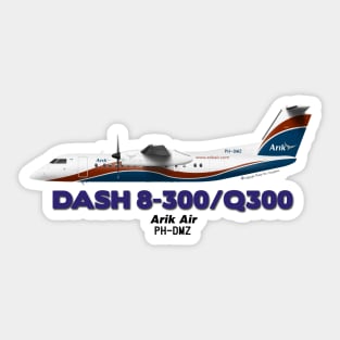 DeHavilland Canada Dash 8-300/Q300 - Arik Air Sticker